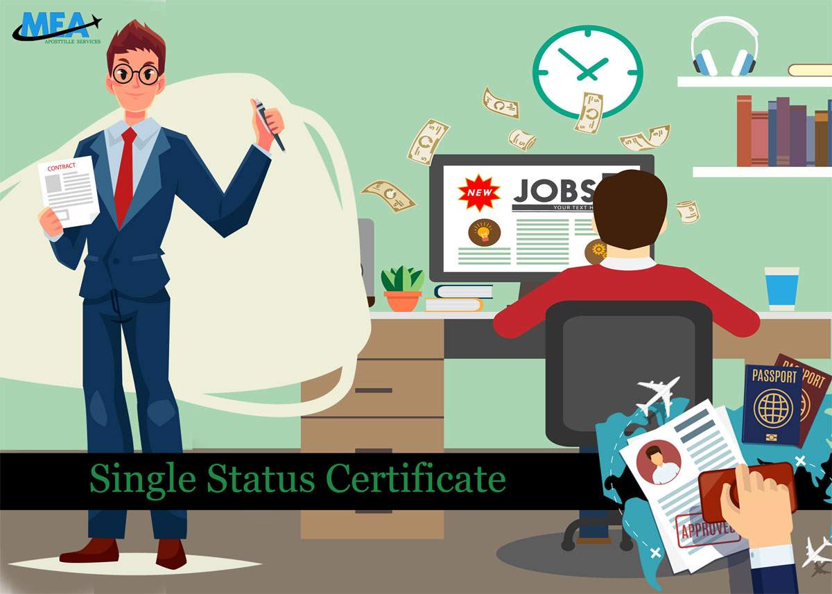 Single-status Certificate Apostille